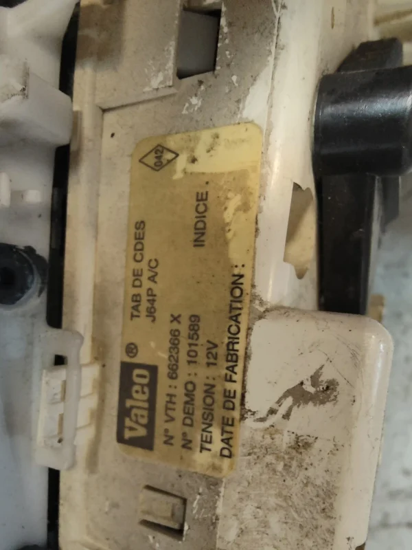 Mando calefaccion / aire acondicionado renault megane i scenic (ja0) 662366 - Imagen 3