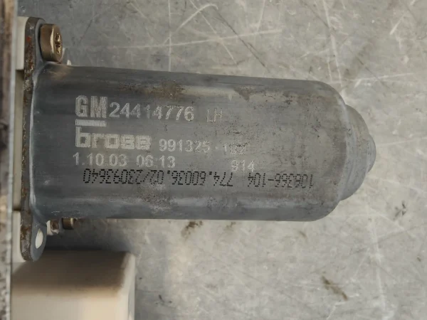 Elevalunas trasero izquierdo opel vectra c berlina 24414776 - Imagen 3