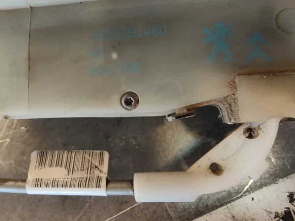 Cerradura puerta delantera derecha   9685351480 - Imagen 3