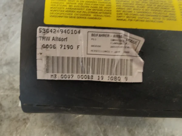 Airbag delantero derecho mercedes-benz clase e (bm 210) berlina 2108600805 - Imagen 6