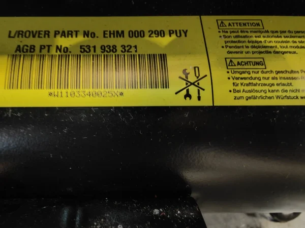 Airbag delantero derecho   531938321 - Imagen 2