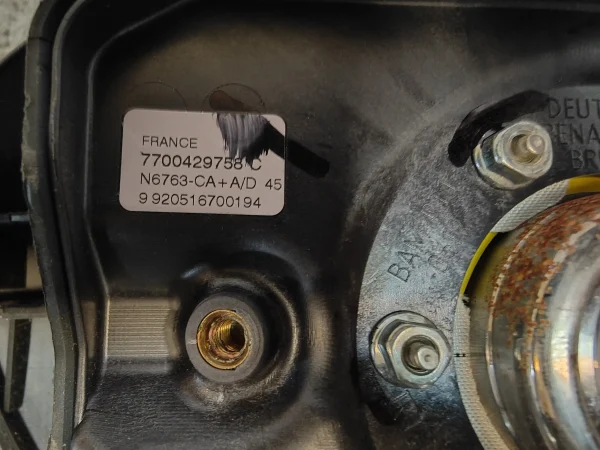 Airbag delantero izquierdo renault megane i scenic (ja0) 7700429758 - Imagen 2