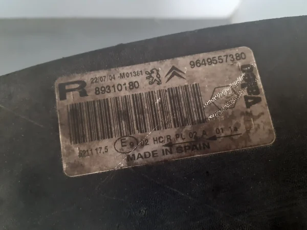 Faro derecho citroen xsara picasso 9649557380 - Imagen 2