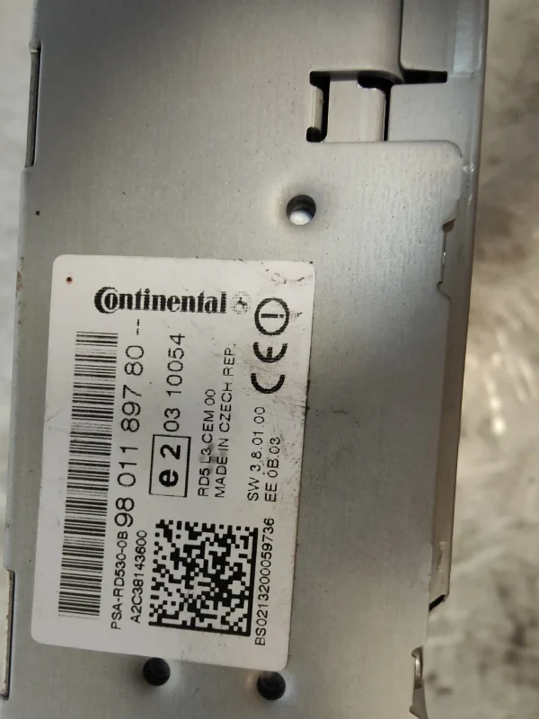 Sistema audio / radio cd   9801189780 - Imagen 2