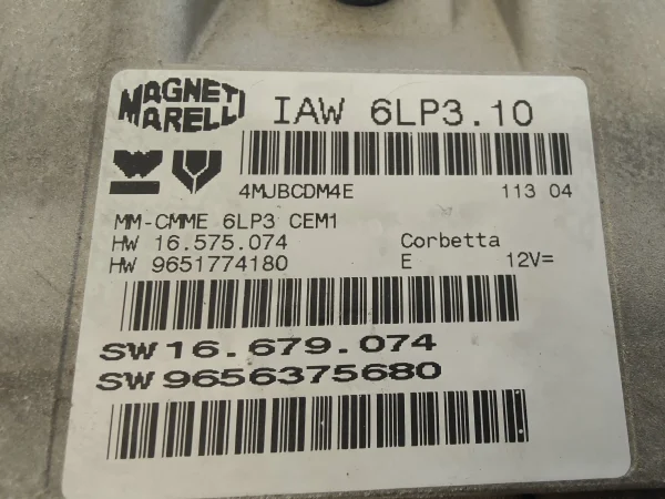 Centralita motor uce peugeot 407 9656375680 - Imagen 2