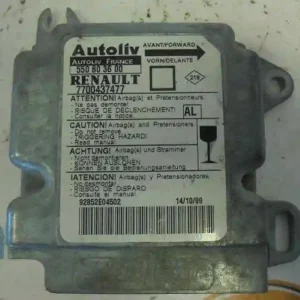 Centralita airbag renault megane i fase 2 berlina (ba0) 7700437477