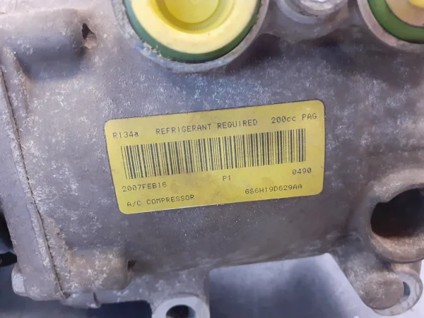 Compresor aire acondicionado ford fiesta (cbk) 6s6h19d629aa - Imagen 3